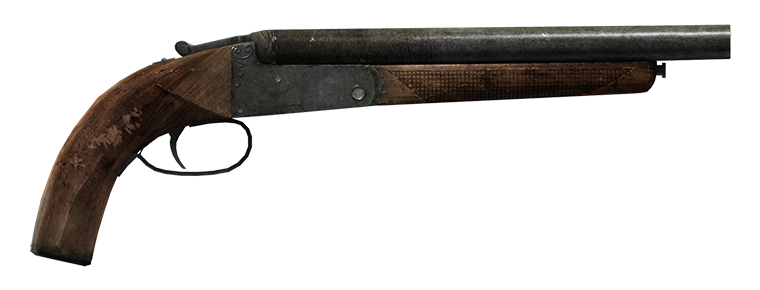 Double-barreled shotgun