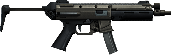 Heckler & Koch MP5/40-inspired submachine gun